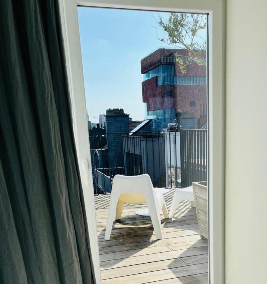 Anchor Lodge Antwerp Unique Appartment View Mas! Luaran gambar